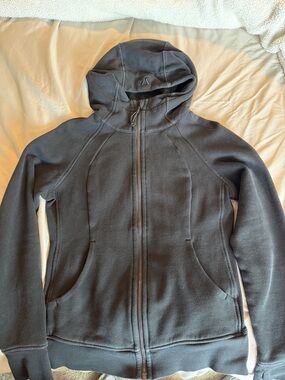 Lululemon Scuba Black Full-Zip Hoodie